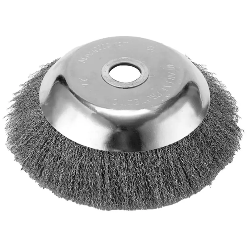 

AB08 8-Inch Wire Brush Weeding Board Lawn Mower Weeding Tool Weeding Wheel 8-Inch Lawn Mower Grass Head Steel Wire Grass Head
