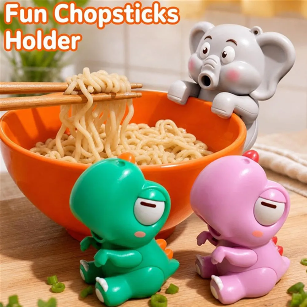 Clip-On Mini Food Cooling Fan 3 Wind Speed Settings Cute Animal USB-C Rechargeable Hands-Free Bowl Fan for Soup, Noodles, Offic