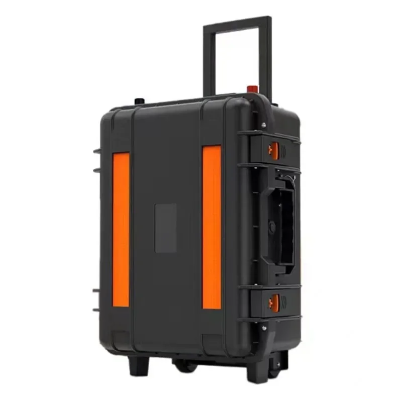 Professional Tool Box On Wheels Large Capacity Rolling Tool Case Waterproof Hard Case Shockproof Equipment Storage Organizer