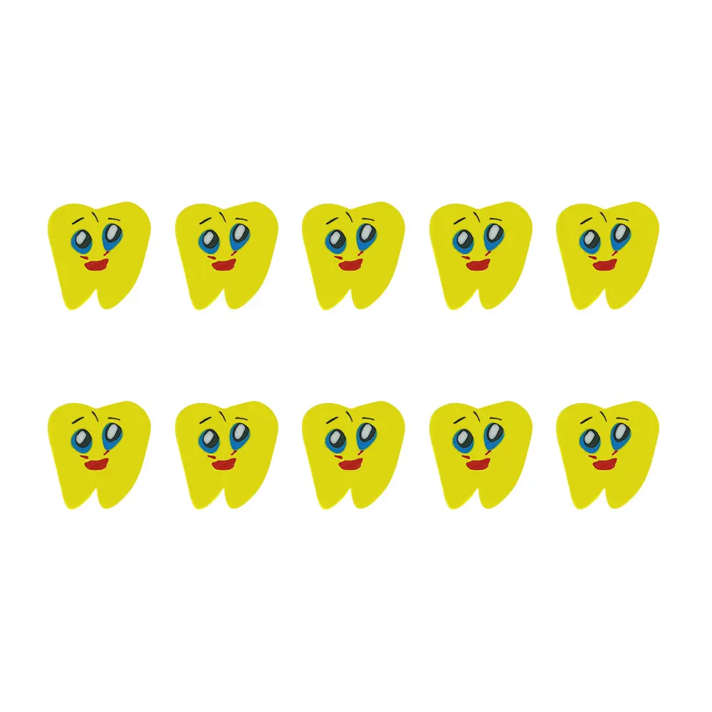 50 pcs Mini Erasers Kawaii Dental Molar Shaped Tooth Rubber Dental Clinic Gift Erasers for dentist Medical lab Decoration