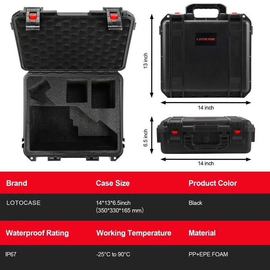 حقيبة أدوات منشار ميلووكي هاكزول لميلووكي M18 الوقود اللاسلكي منشار يدوي واحد عدة المنشار الترددي ، صندوق مقاوم للماء