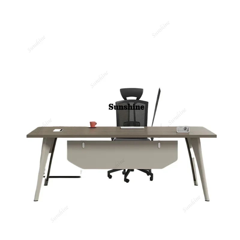 Modern Workshop Office Desks Luxury European Executive L Shaped Writing Table Gaming Room Designer Tavolino Unique Furniture