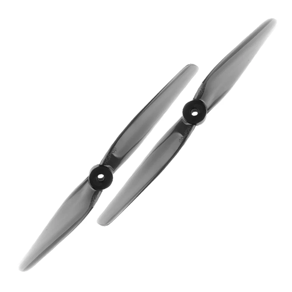 HQProp 4 Paar 8050 8X5 Hellgrau (4CW+4CCW) Polycarbonat 2-Blatt 8-Zoll-Propeller 5mm Schaft für FPV Freestyle Long Range DIY – Detail 2