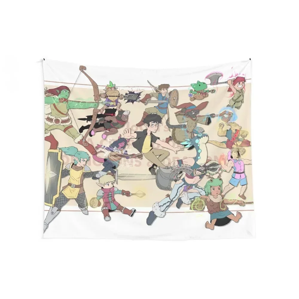 JoCat - A Crap Guide to D&D Poster Tapestry Anime Decor Home Supplies Tapestry