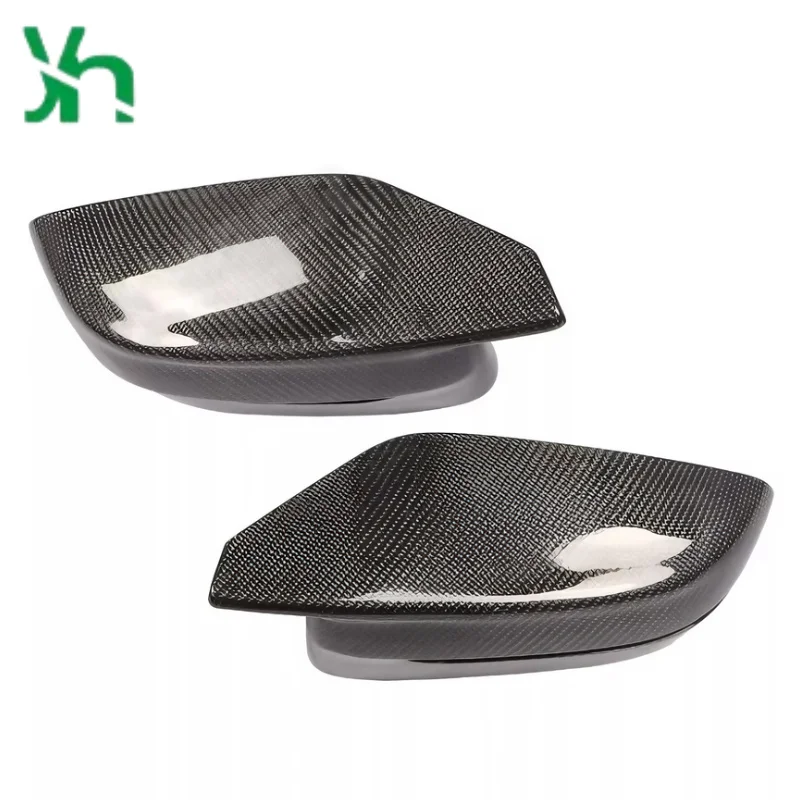 لسيارات BMW G80 غطاء مرآة جانبية ألياف الكربون الجافة الملحقات الخارجية غطاء مرآة الرؤية الخلفية #1