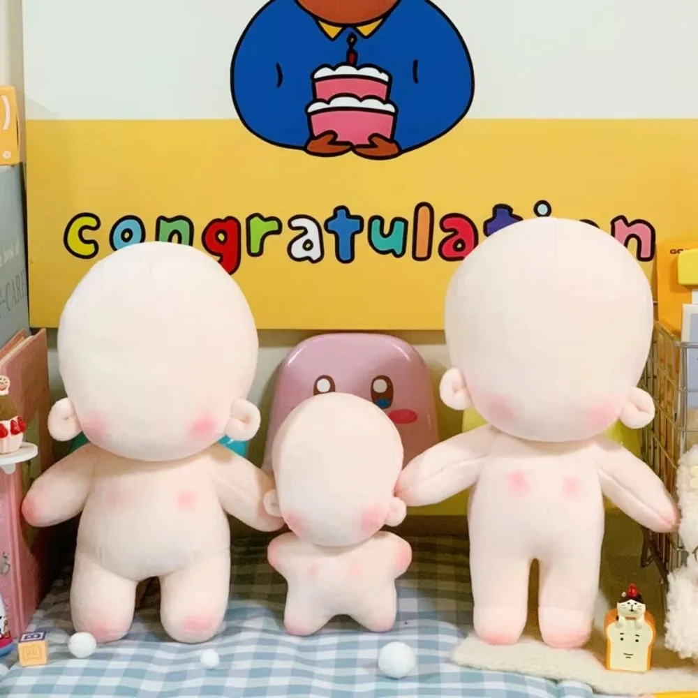 자수용 블랭크 무자수 면 인형 봉제 인형 블랭크 면 봉제 장난감 귀여운 카와이 DIY 인형 아이들용
