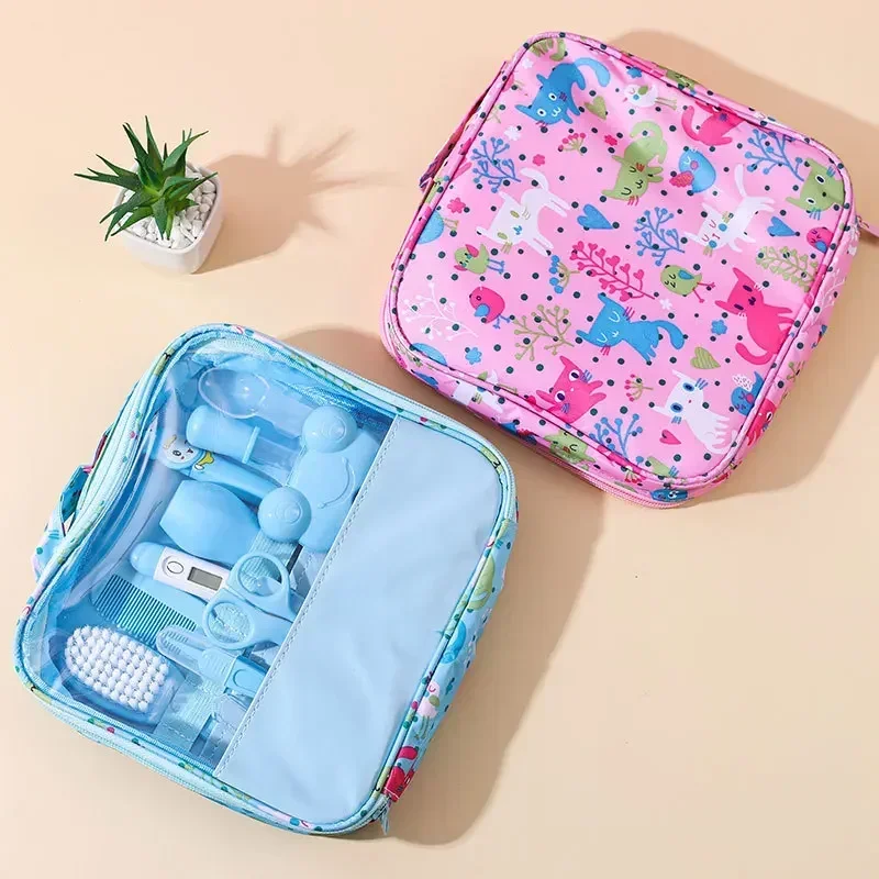 

Nail Clipper for Newborn Care Healthcare Baby Kit - 13PCS Essentials Set with Hair Wash Brush Thermometer