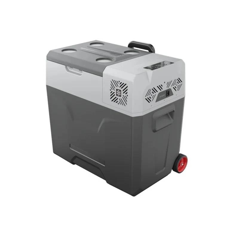 High Quality CX50 Portable Compressor Car Fridge Freezer 50L Plastic CX Series With Handle Wheels 12V/24V Options Hot Selling