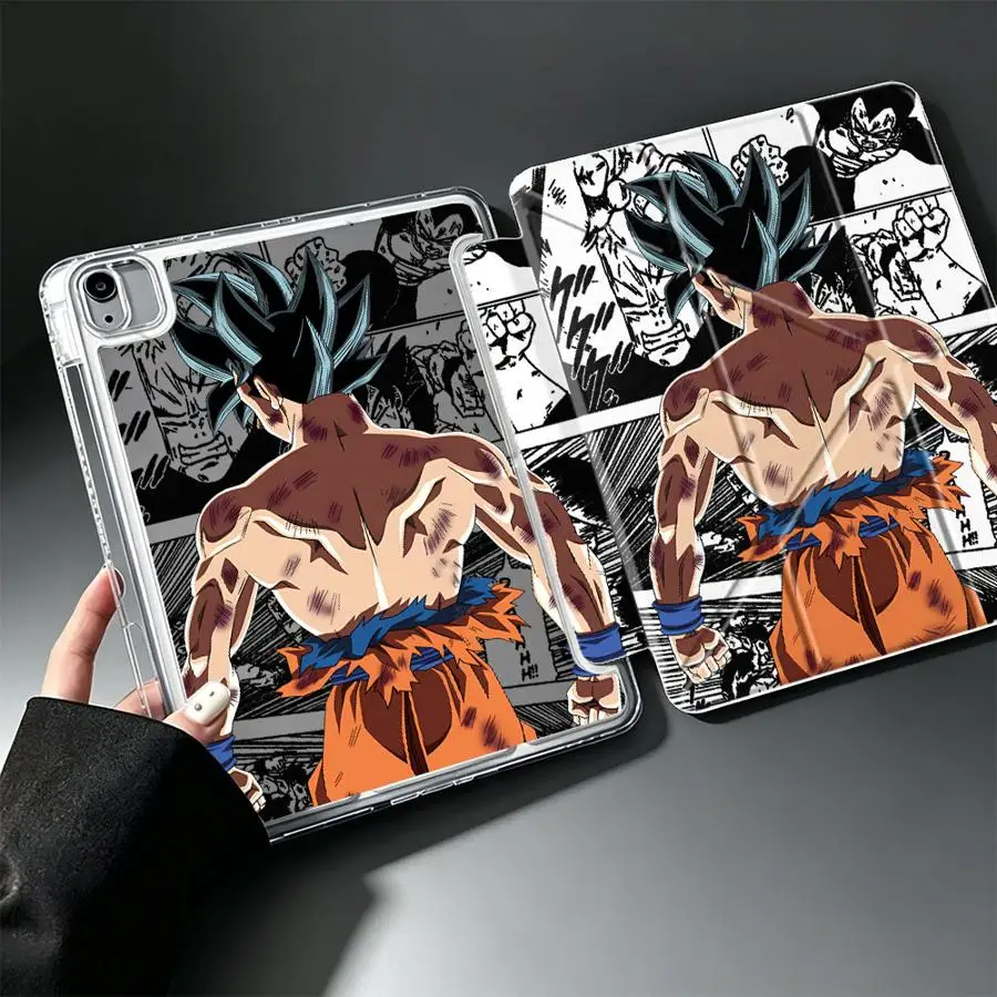 Anime Cartoon Cool Tablet Case For Samsung Galaxy Tab S10 Lite S8 A8 S7 FE S9 Plus A9 Plus A11 With Pen Slot Cover