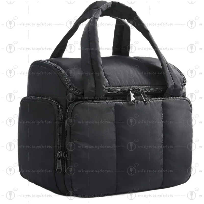 

Waterproof Fluffy Cosmetic Bag, Large Capacity Portable Travel Toiletry Handbag Multi-purpose Storage Pouch