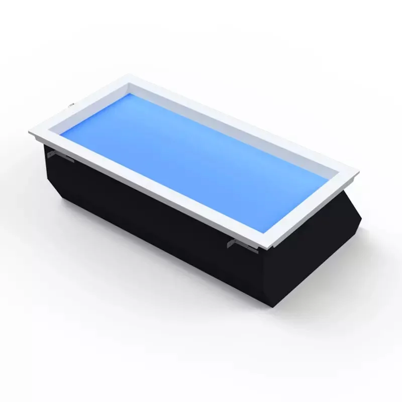 Zigbee smart Home Blue Sky Ceiling LED Panel Light tuya wifi App Remote Control Recessed sky Lamp kitchen Bathroom Hotel 30x120