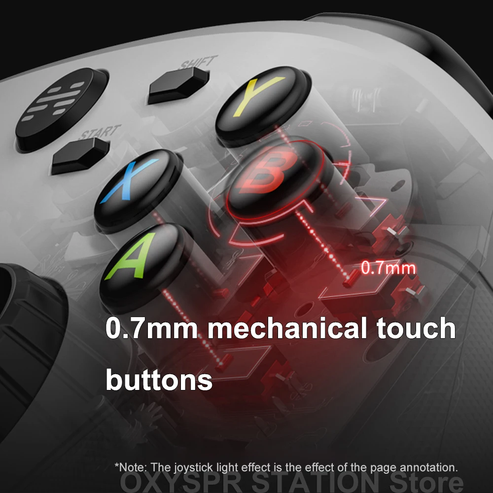 Оригинальный геймпад BETOP Beitong aсура 3S, беспроводной конкурентоспособный джойстик с улучшенной вибрацией для ПК/ТВ/пар