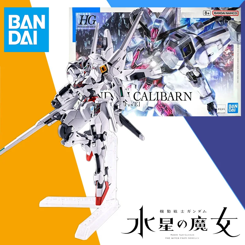 

Bandai HG 1/144 THE WITCH FROM MERCURY GUNDAM CALIBARN PER MET SCORE FIVE Model Kit Assembly Anime Action Figure Model Toys Gift