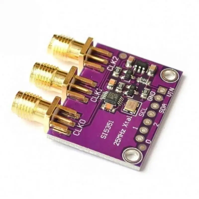 1 Set DC3-5V CJMCU-5351 Si5351A Si5351 I2C Clock Generator Breakout Board Module