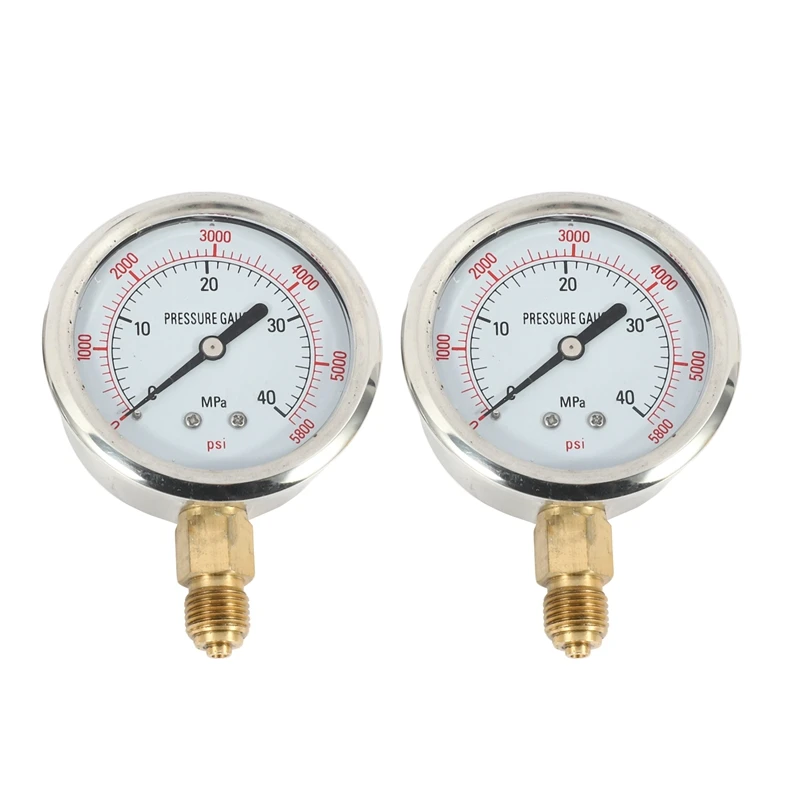 Hydraulic Pressure Guage Excavator Hydraulic Pressure Test Kit With Testing Hose Coupling And Gauge Tools
