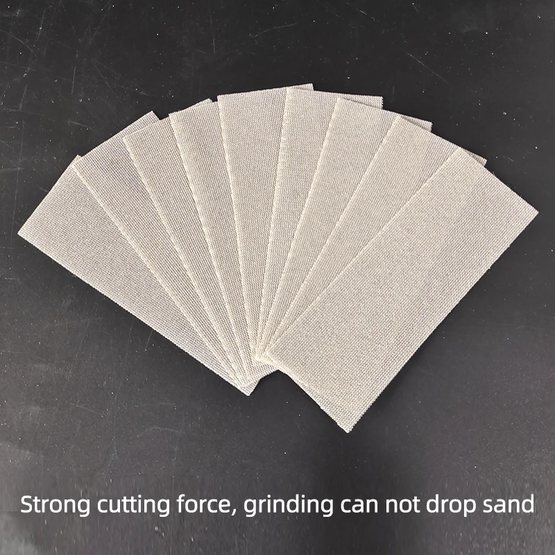 Original SIA Square Mesh Sand 70/198MM Dry Grinding Hand Pushed Back Velvet Car Dry Grinding Sandpaper Hand Planer Sand