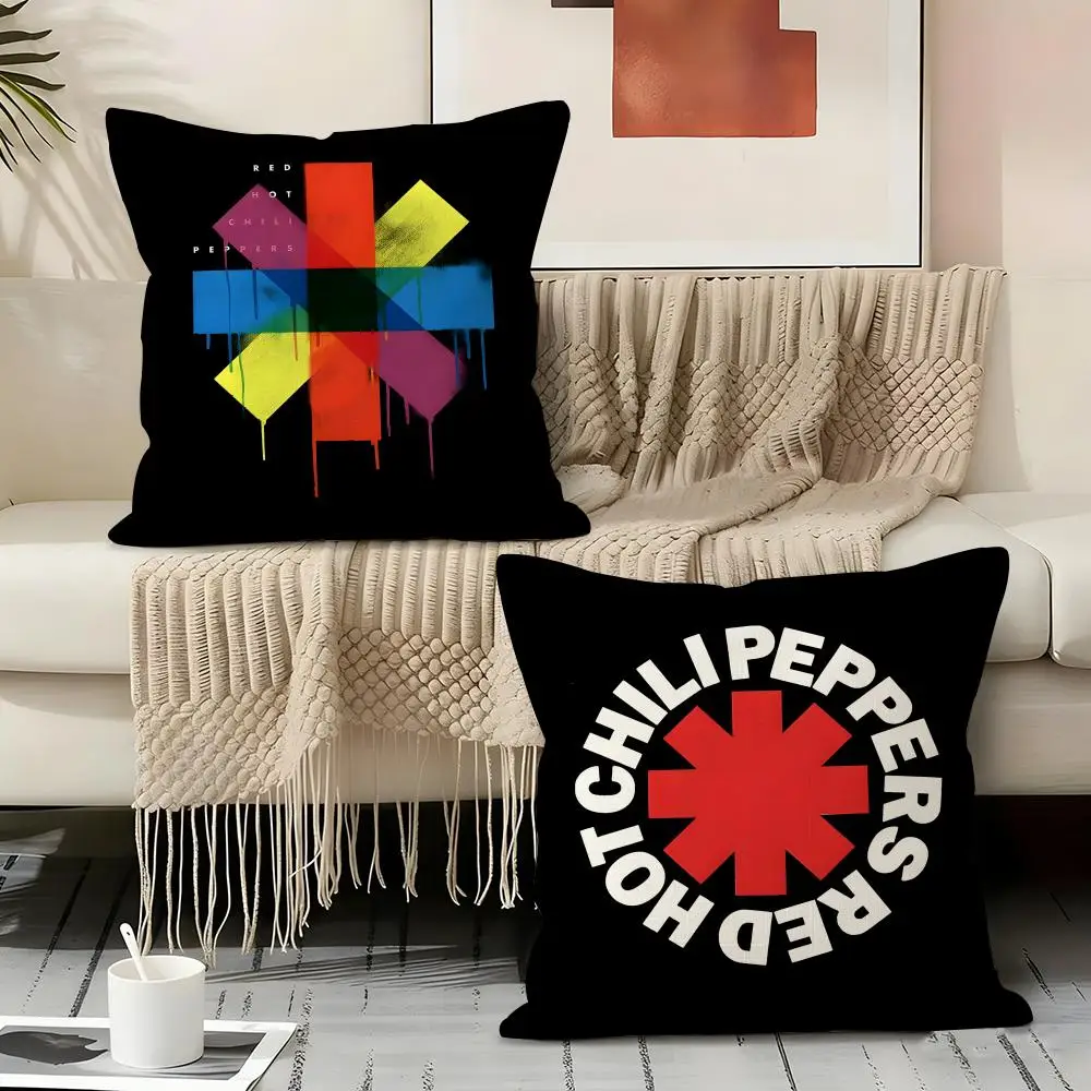 Red Hot Chili Peppers Pillow Case Pillowcase, Double-sided Printed, Sofa Cushion, Bedroom Headboard Pillow