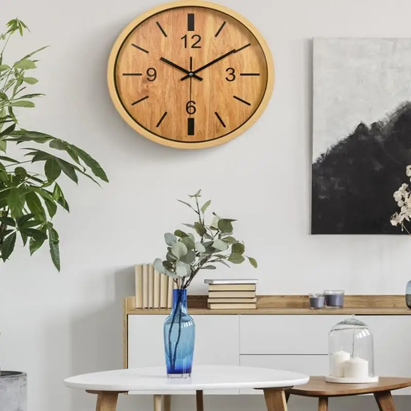 Silent Kids Wall Clock, 12 Inch Non Ticking Quartz Battery Operated Colorful Decorative Clock For Children Nursery Room Bedroom