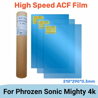 3Pcs ACF Film A4 Size 210*290mm For Phrozen Sonic Mighty 4K Saturn 3 Ultra Photon M5s Pro Release Films Resin 3D Printers Parts