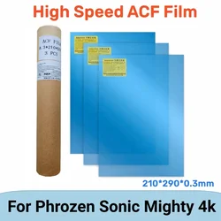 3Pcs ACF Film A4 Size 210*290mm For Phrozen Sonic Mighty 4K Saturn 3 Ultra Photon M5s Pro Release Films Resin 3D Printers Parts