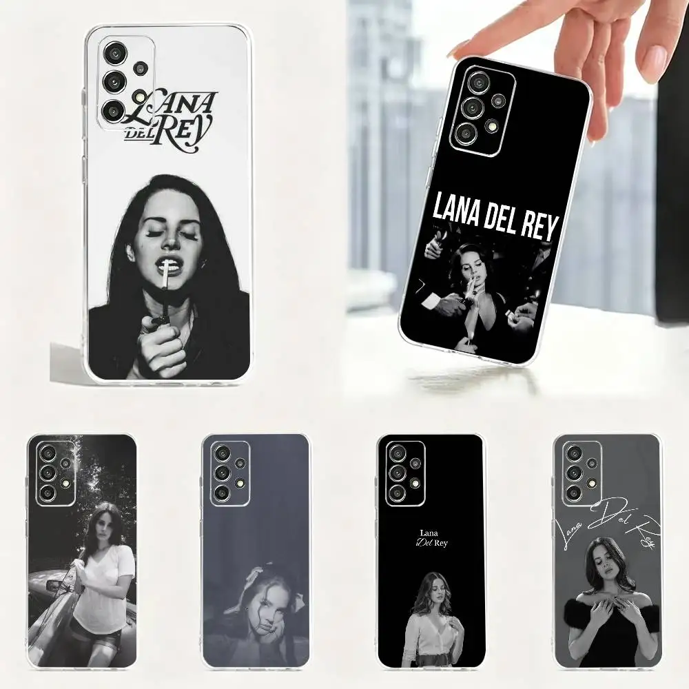 Dream Pop L-Lana D-Del Rey  Phone Case For Samsung Transparent Soft Case S25,S24,S21,S22,S23,S30,Ultra,S20,Plus
