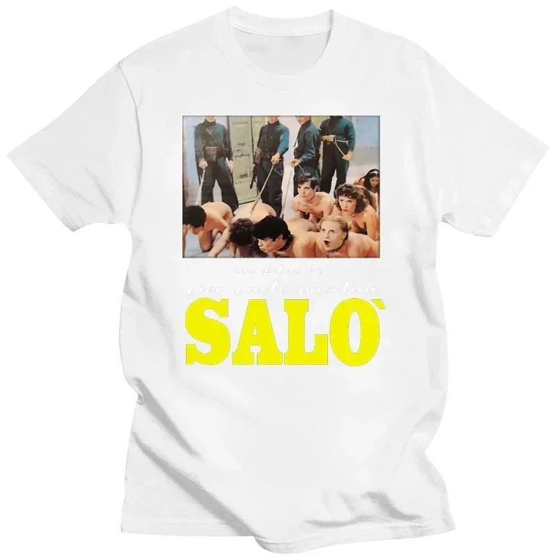 Movie Paolo Pasolini Horror Exploitation Fashion Summer Paried T Shirts Top Tee  Salo 120 Days Of Sodom T Shirt