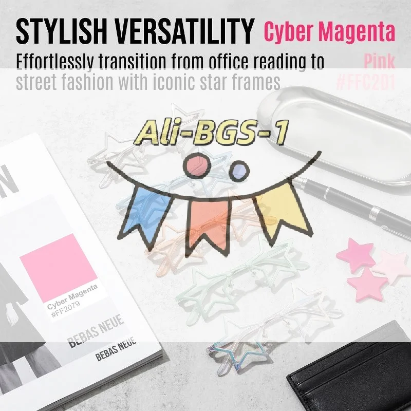 Y2K Stylish Glasses Frame for Women Unique Polygon Shape Korean Fashion Eyewear Casual and Party Style