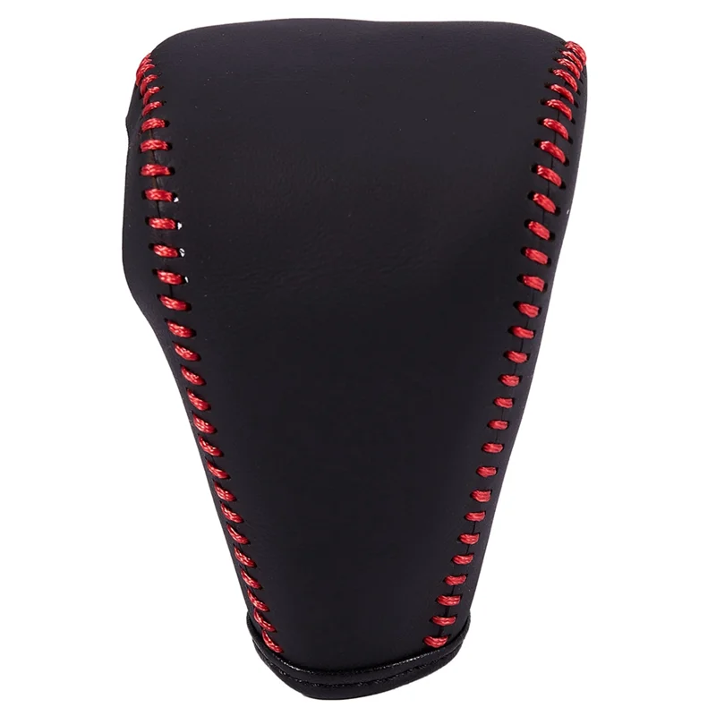 

1 комплект автомобильных запасных частей для переключения передач, аксессуары, пригодные для Honda 2015 2016 CRV, черный кожаный чехол, ручка переключения передач