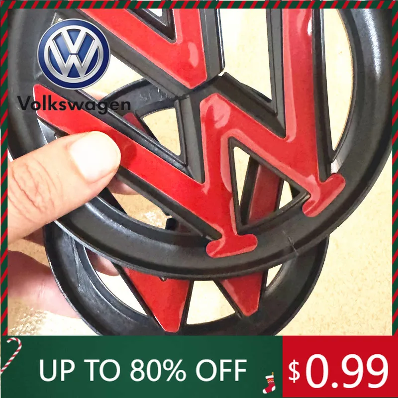 

Для VW Volkswagen 2036, горячие эмблемы, 2 шт., передняя решетка автомобиля/задняя эмблема, крышки, наклейка с логотипом для Volkswagen VW POLO Scirocco GOLF