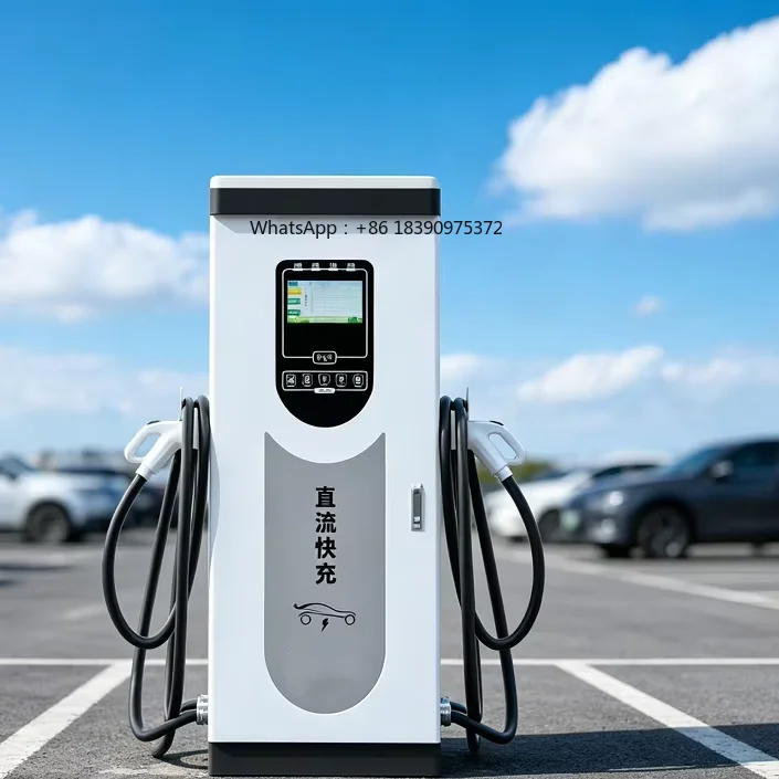 DC Fast EV Charging Pile High Power Quick Charger Intelligent EV Charging Pile for Fleet Charging