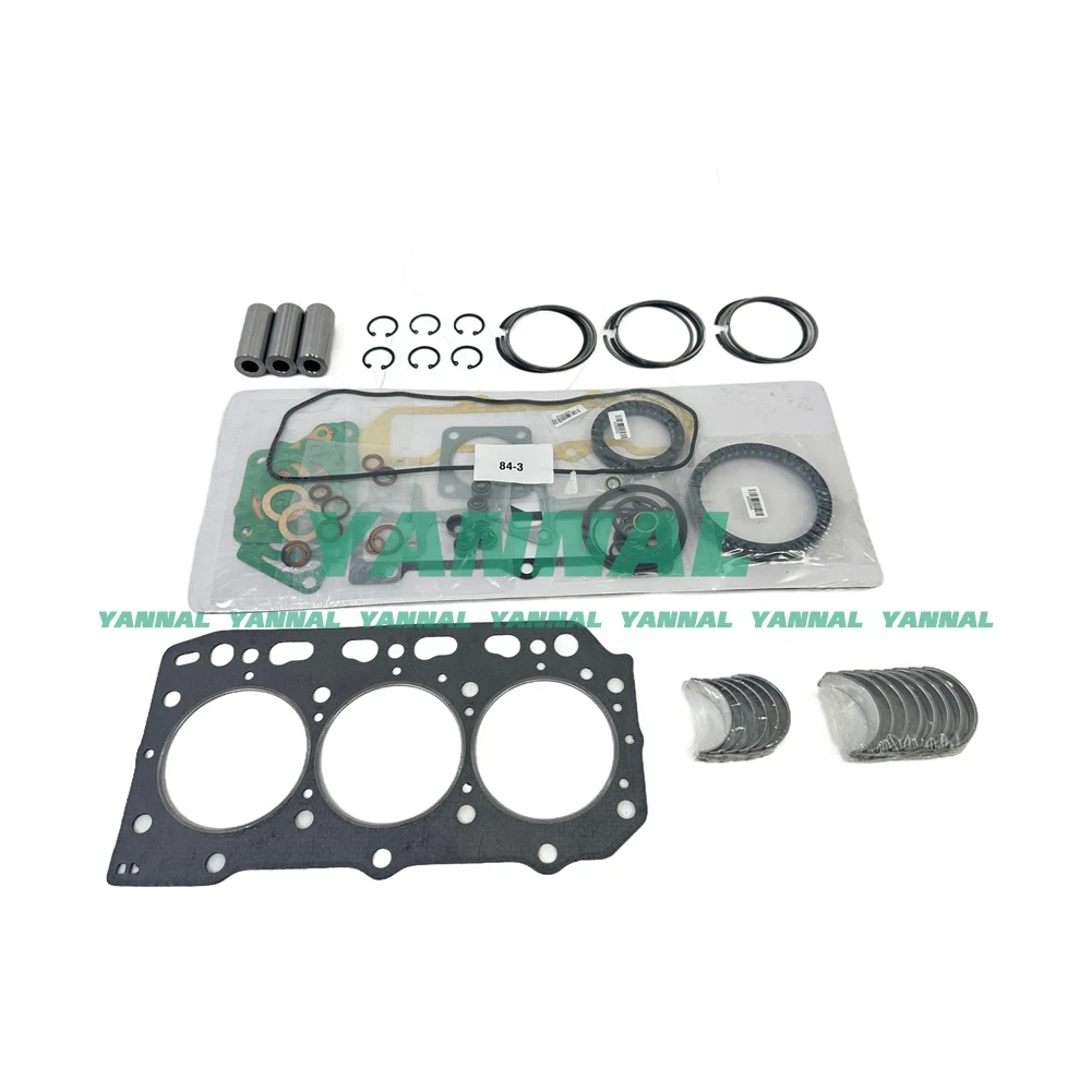 High Quality 3TN84 3TN84TL-RTBY 3TN84TL Overhaul Kit for Yanmar Engine Takeuchi Digger TB035