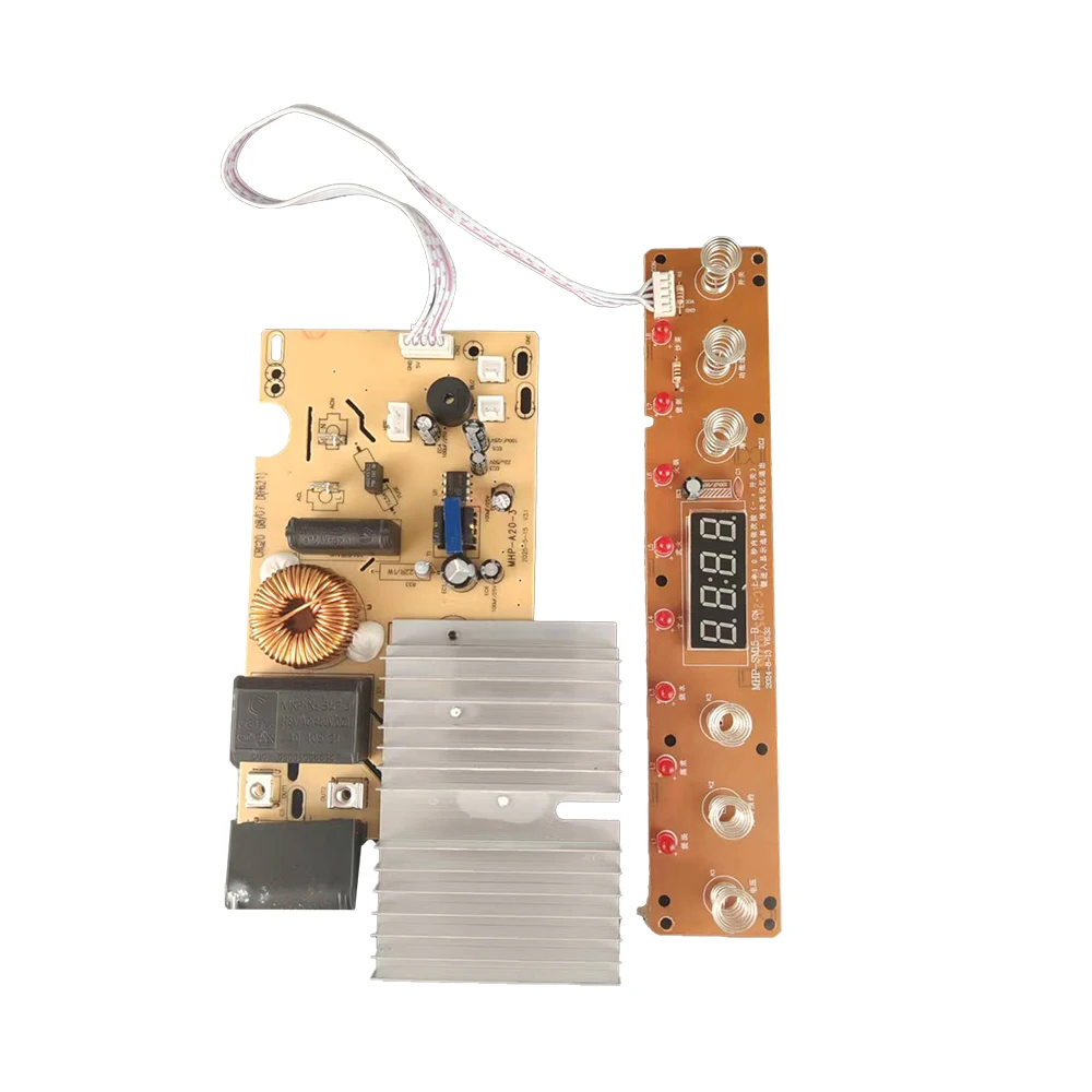 2000W 220V Circuit Board PCB with Coil Electromagnetic Heating Control Panel for Induction Cooker