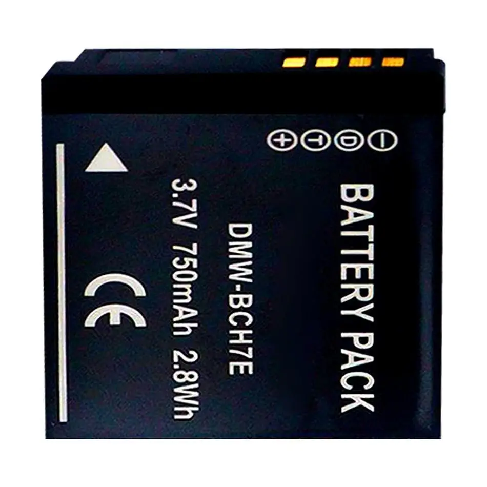 Replacement Camera Battery For Panasonic FP1 FP2 FP3 FT10 DMW-BCH7E BCH7GK DWM-BCH7 750mAh