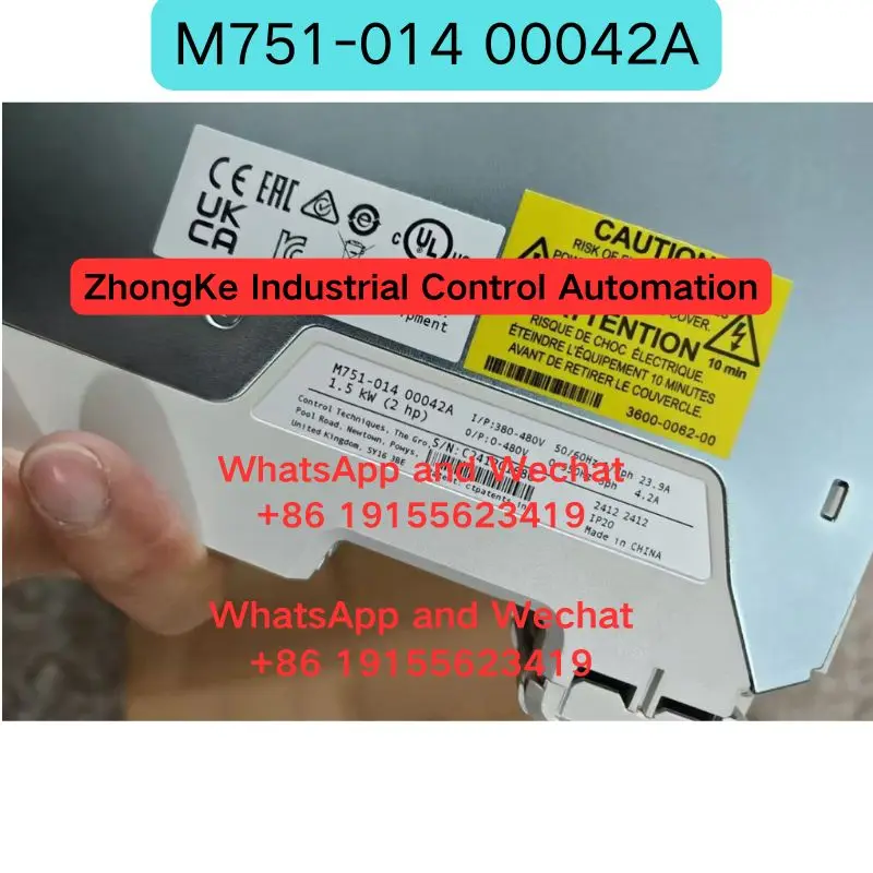 Brand New Original M751-014 00042A frequency converter Functional test OK Fast Shipping