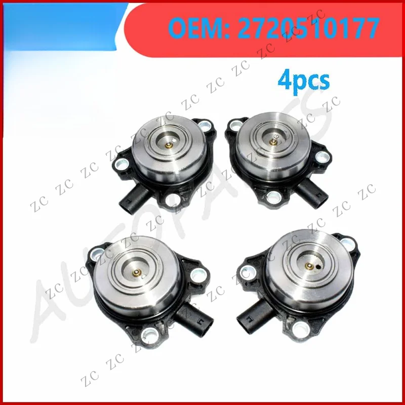 S+ For Benz S400 C300 GL450 GLK350 Pack Engine Timing Camshaft Adjuster Magnet 4Pcs