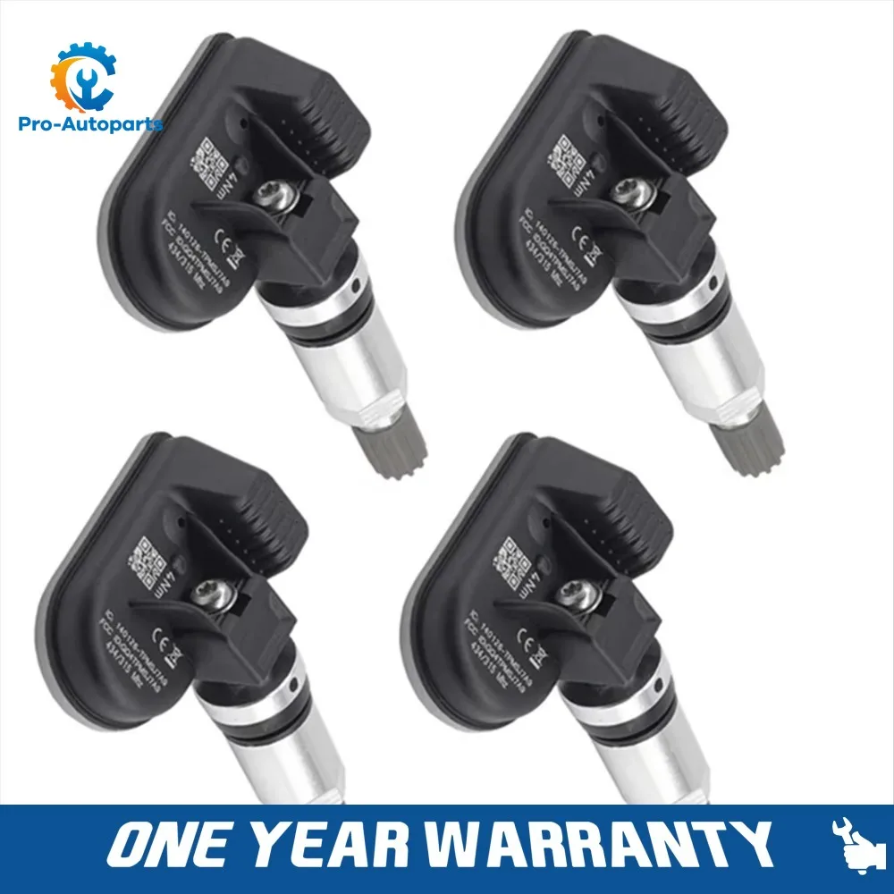 

1K0907253D 4 шт. TPMS для Audi A3 A4 A5 Q5 S4 Volkswagen Beetle CC Golf GTI Jetta Passat R32 Tiguan 315 МГц Датчик давления в шинах