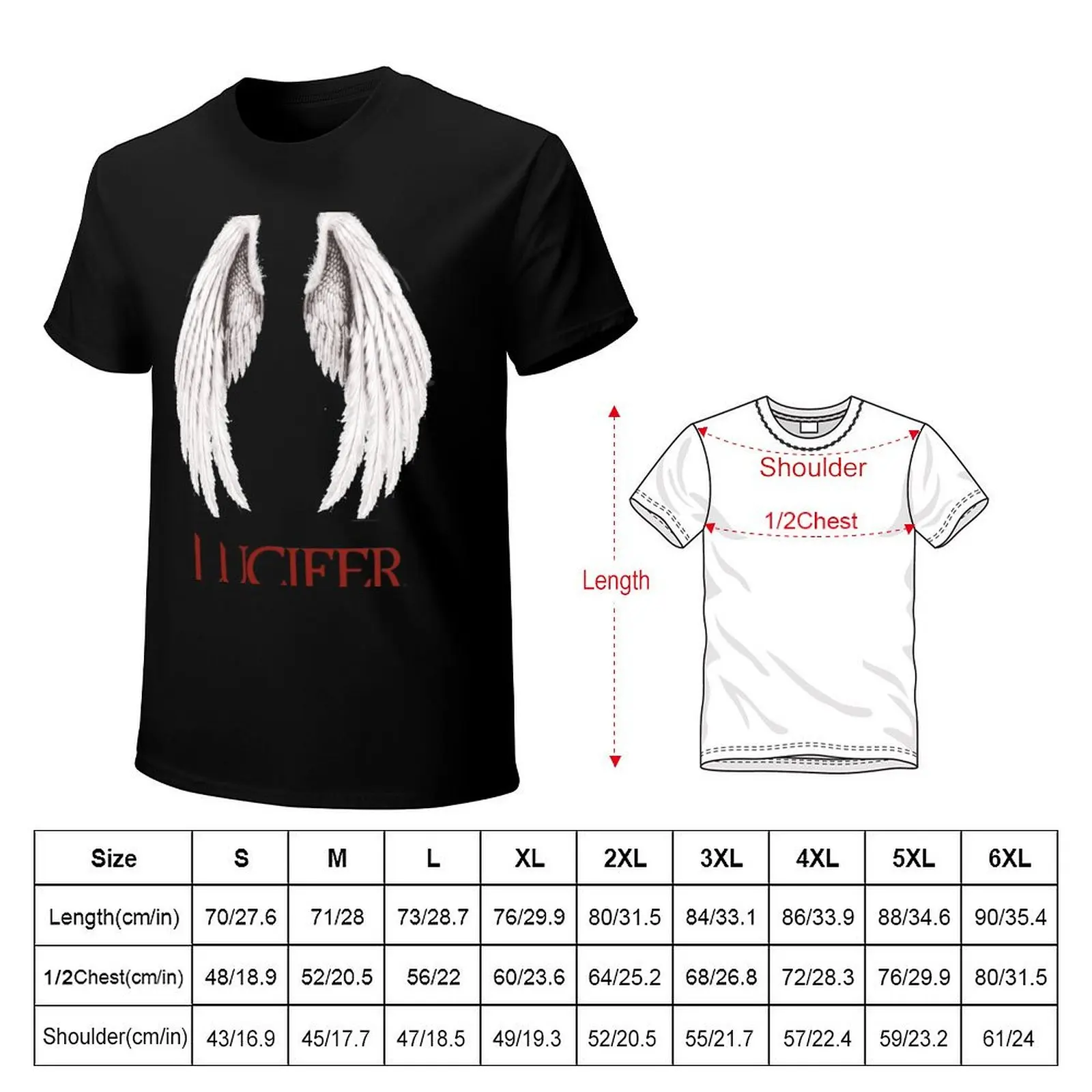 Copia de Copia de Lucifer T-Shirt Big Size Daily Wear T-Shirt