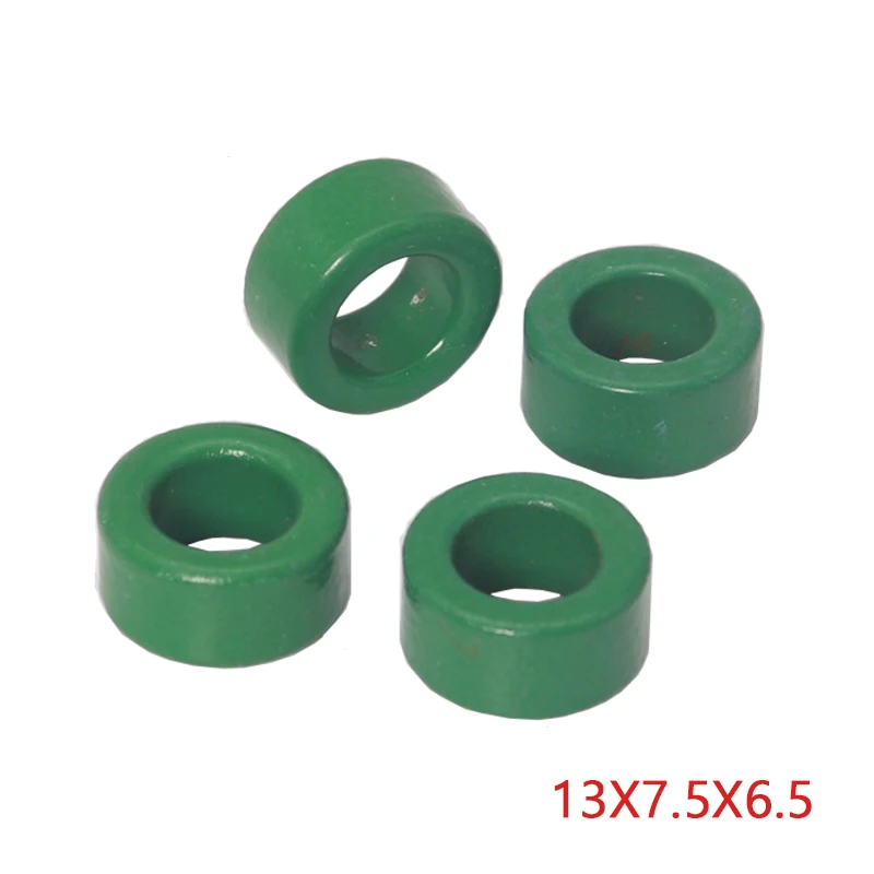 

【20-10 шт.】Ферритовое магнитное кольцо 13*7,5*6,5 мм Mn-Zn Мягкий ферритовый сердечник с защитой от помех Тороидальный ферритовый сердечник для индукторных дросселей