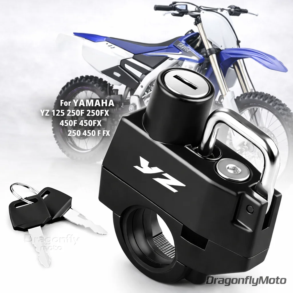 

Замок для мотоциклетного шлема для YAMAHA YZ 125 250F 250FX 450F 450FX 250 450 F FX, противоугонное устройство для блокировки шлема