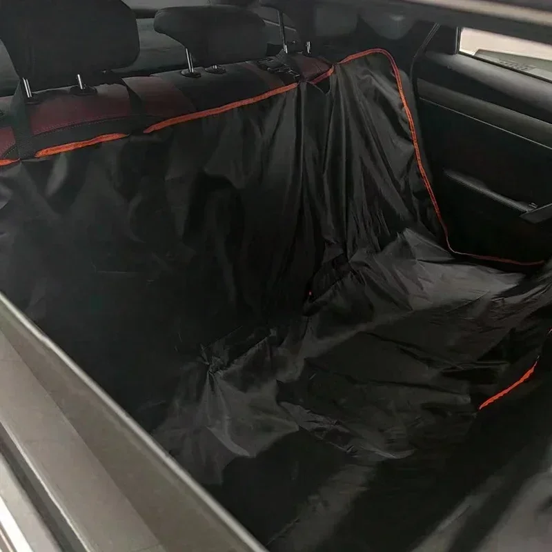 Dog Car Seat Cover for Back Seat,Oxford Cloth Durable Scratchproof Dog Hammock,Pet Seat Cover Protector for Cars,Trucks and SUVs image 2
