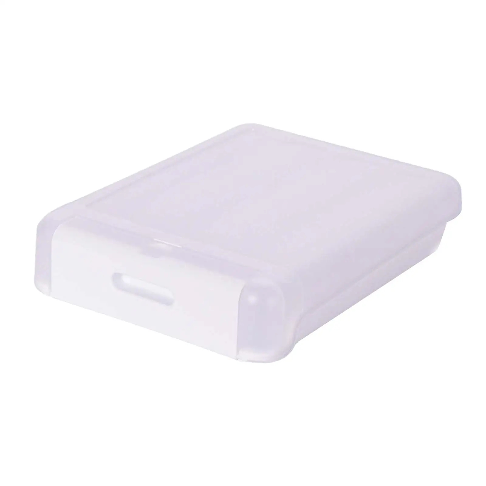 Clear Egg Organizer with Lid Convenient Storage Solution for Fridge or Camping