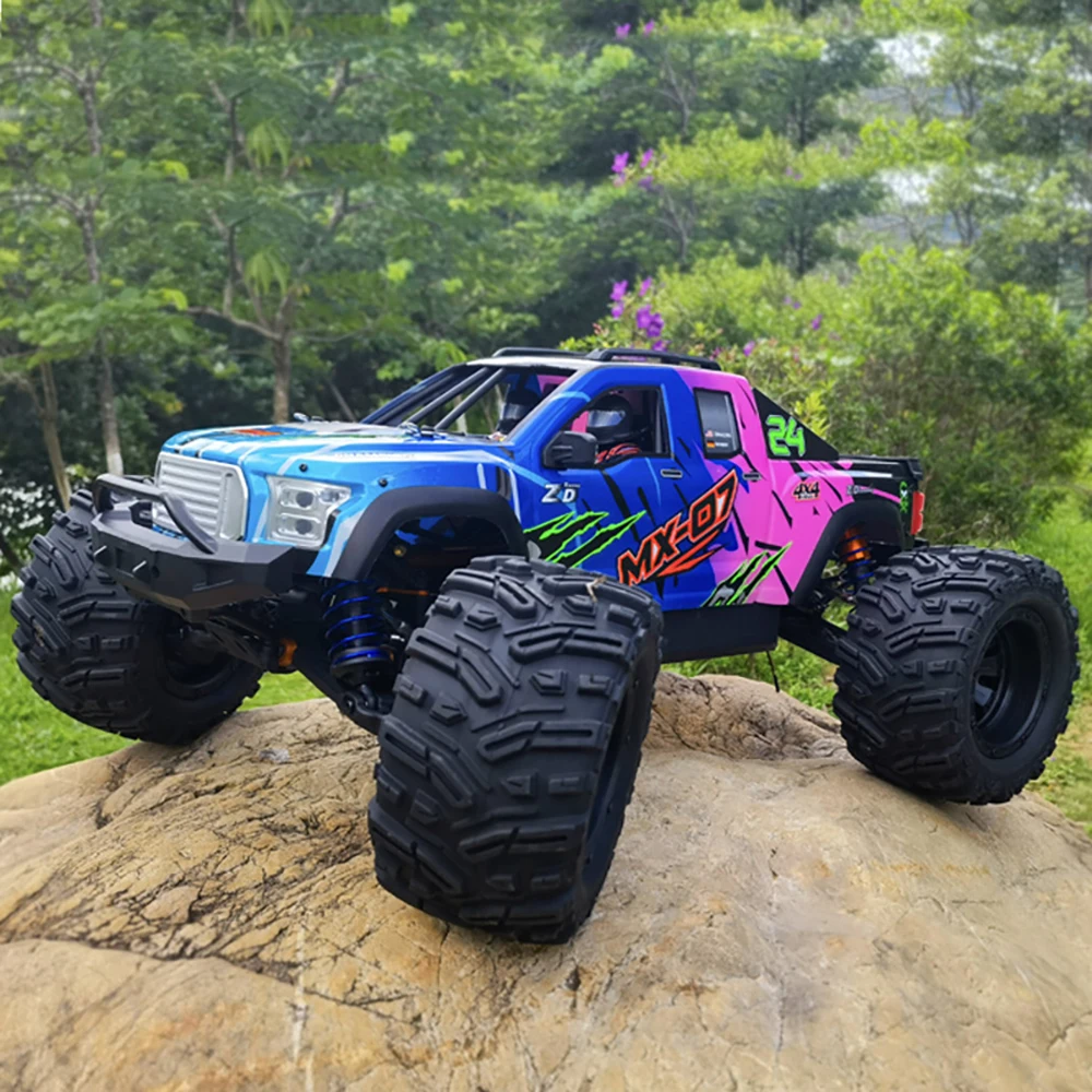 رائجة البيع ZD Racing MX-07 RC CAR 1/7th مقياس 4WD شاحنة كبيرة عنيفة 2.4 GHZ سوبر استجابة 4-قناة راديو التحكم عن بعد