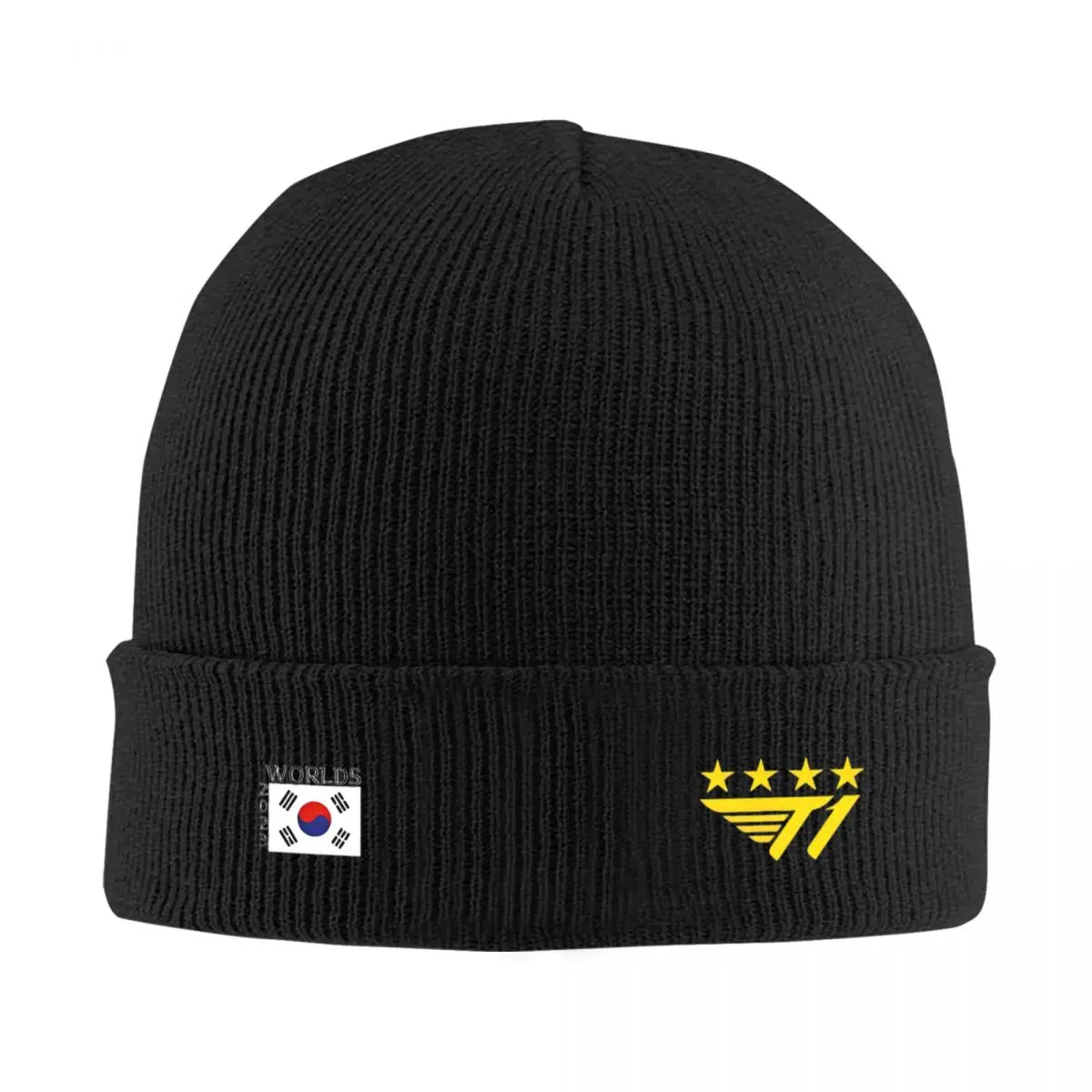 T1 Esports Korean Faker Knitted Hat Beanies Autumn Winter Hat Warm Hip Hop Cap Men Women