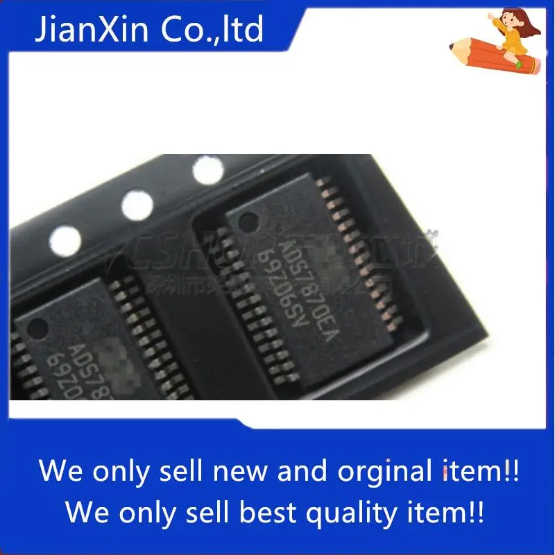 

10pcs orginal new ADS7870EA ADS7870 data acquision DAS 8-channel SSOP28