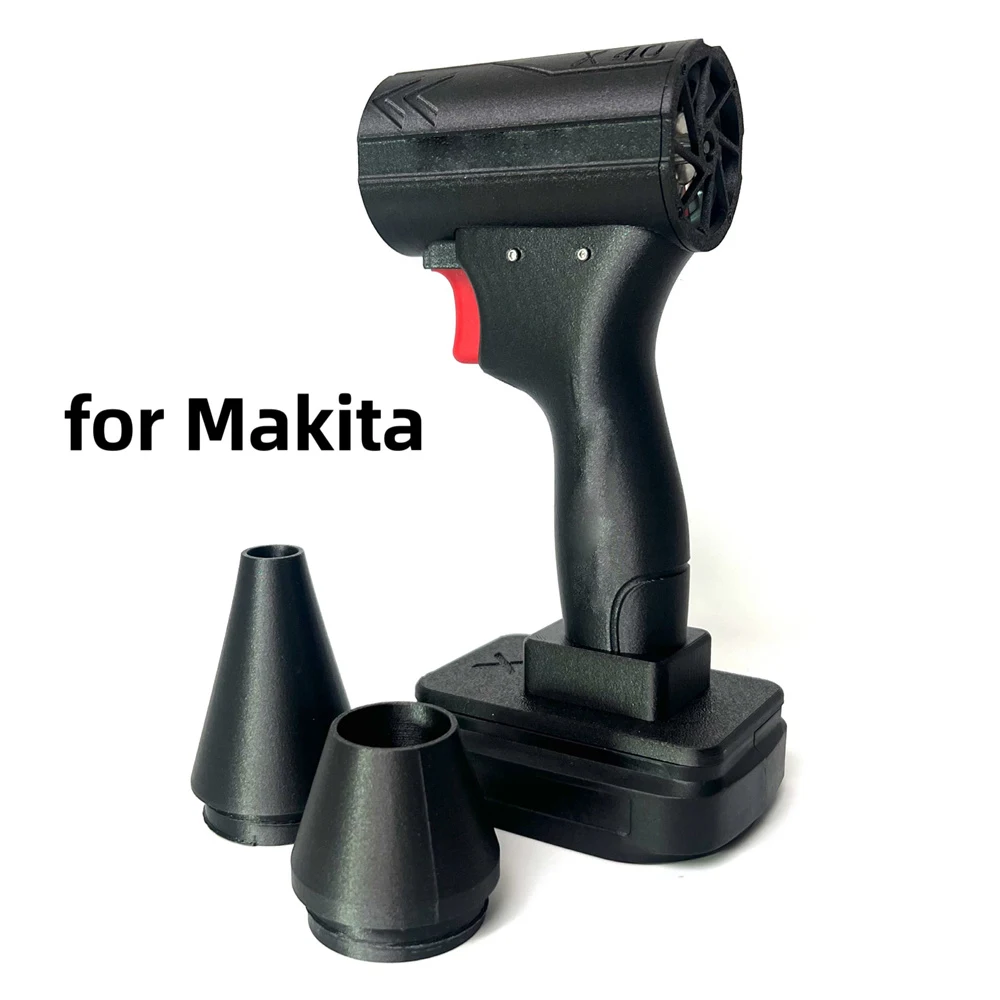 Imagem -06 - sem Fio Portátil Handheld Turbo Jet Fan Ventilador do Ventilador para Makita Dewalt Milwaukee Bosch 1822v Bateria 140000rpm