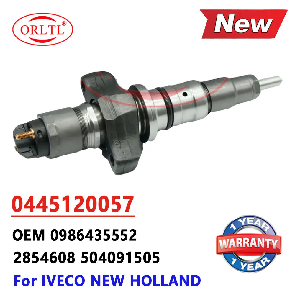 

ORLTL 0445120057 Factory Price 0445 120 057 Nozzle 0 445 120 057 Diesel Fuel Injector 0986435552 for HOLLAND 2854608