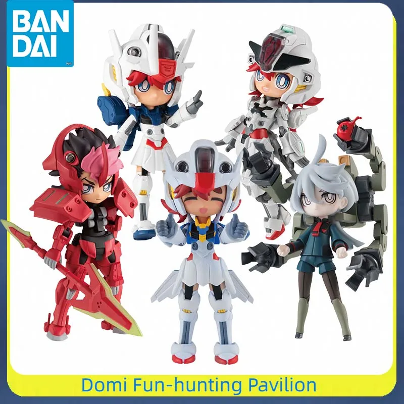 

Bandai Original Shokugan CHara Mobi THE WITCH FROM MERCURY Anime Figure AERIAL ERICHT SAMAYA Action Figure Toys Gifts For Kids