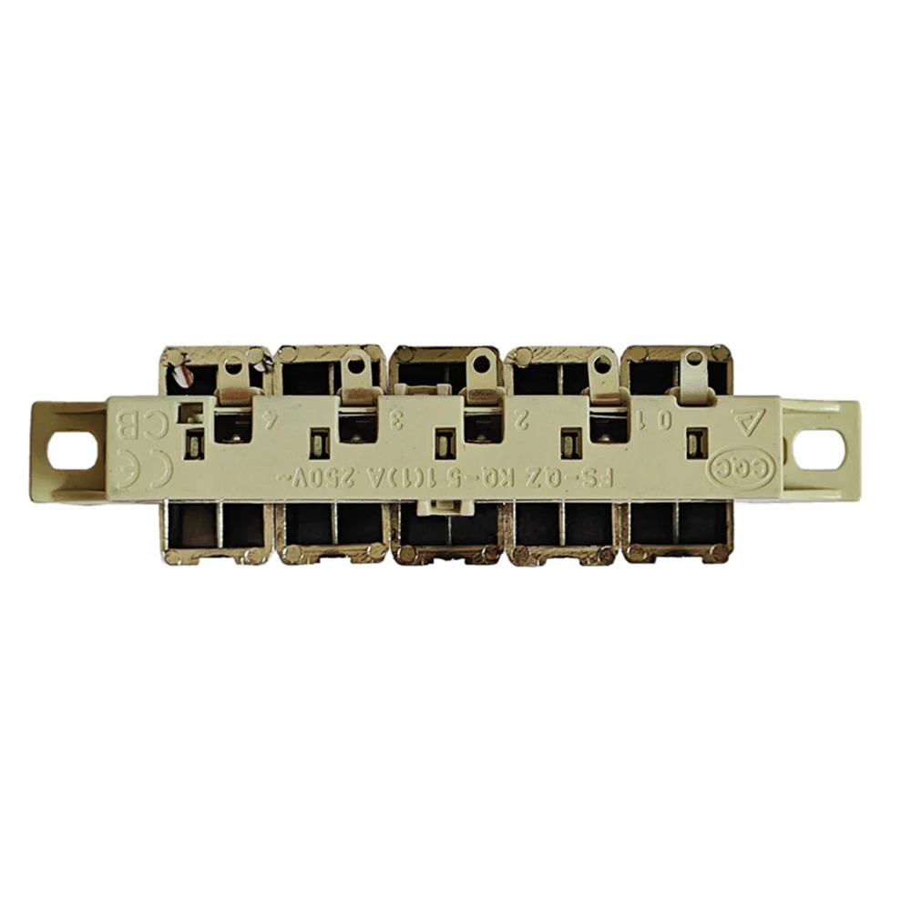 1 interruptor de botón de ventilador eléctrico plateado, 5 teclas, 4 engranajes, ventilador de mesa/ventilador de suelo, interruptor de teclado, accesorios de botón de Control de velocidad