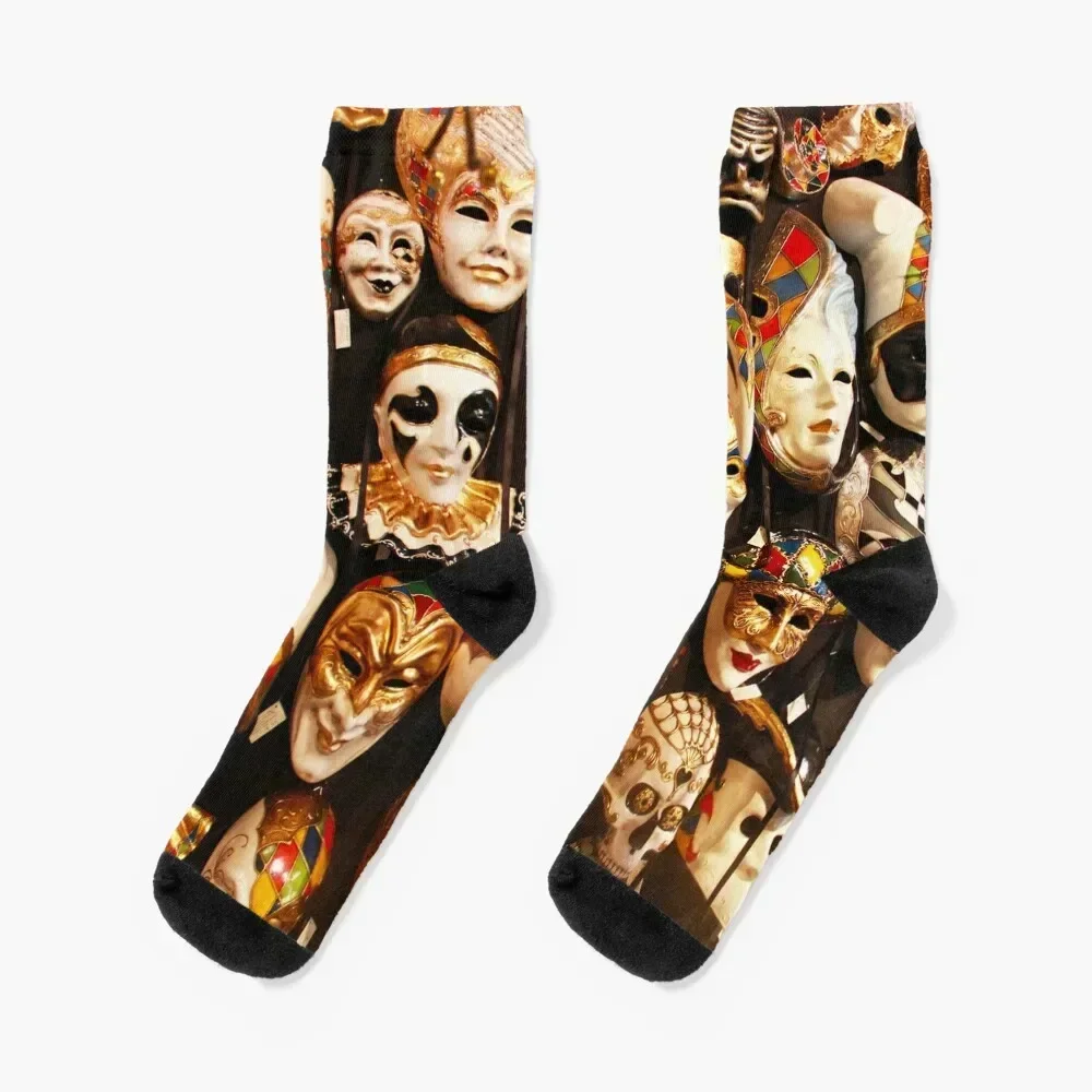 

Venetian masks Socks sports stockings designer brand new in's Luxury Woman Socks Men's