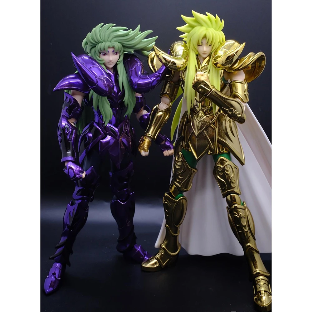 Shinetime ST Model Saint Seiya Myth Cloth EX Aries Shion The Lost Canvas Gold Saint Knights of the Zodiac Saint Action Figures